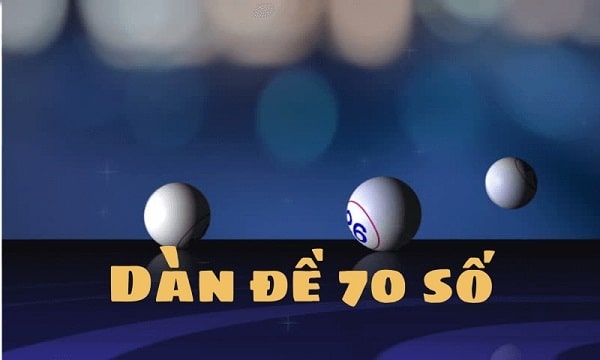 Dàn đề 70 số